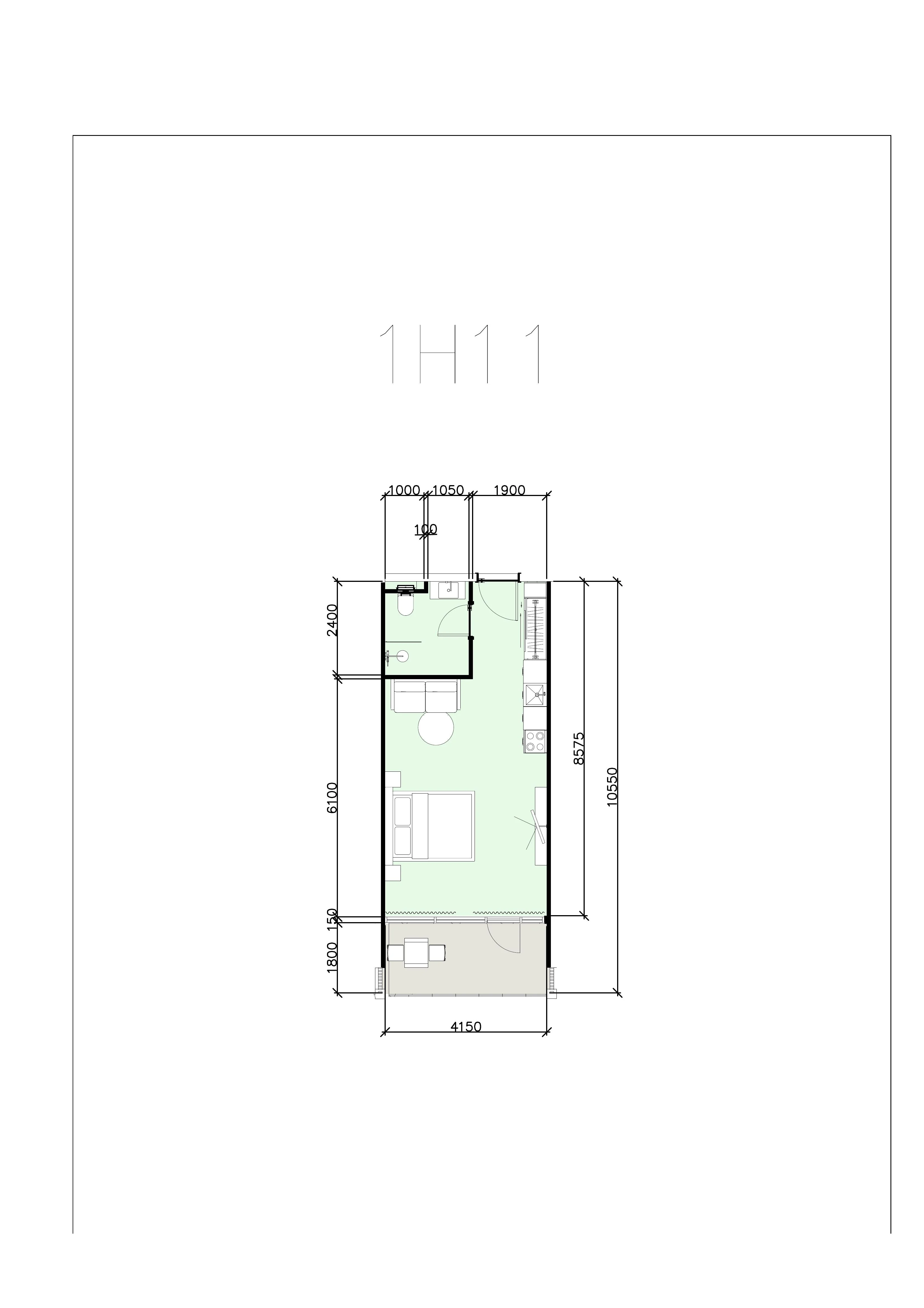 1H11 Apart 1 1fl 33m gallery 1