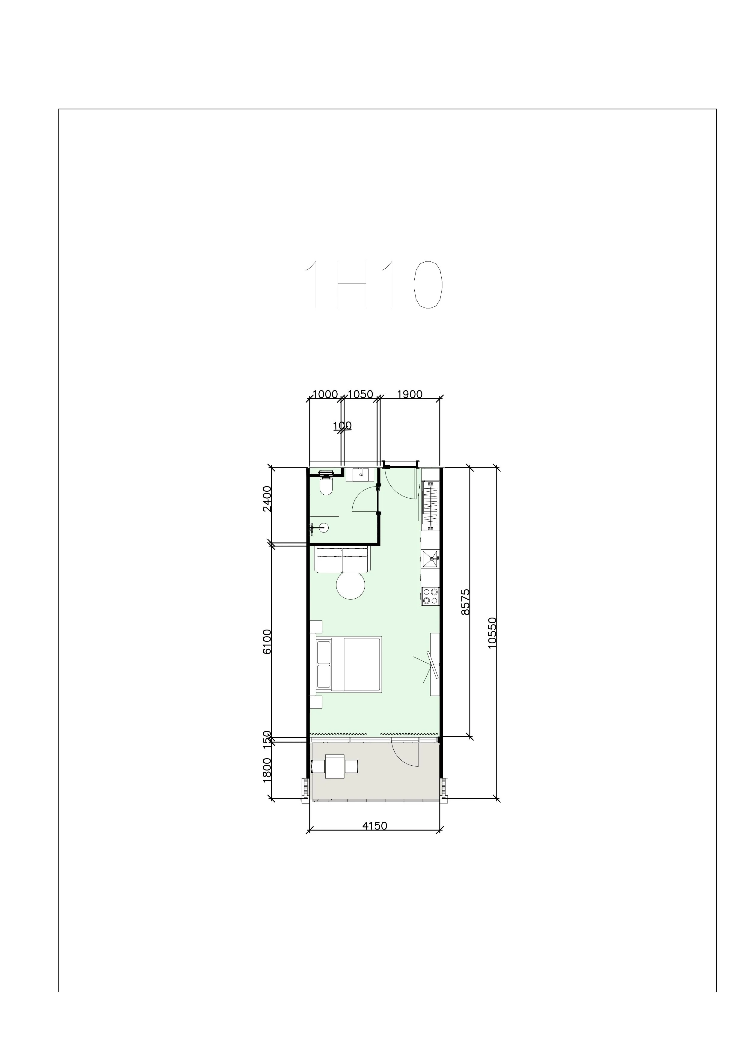 1H10 Apart 1 1fl 33m gallery 1